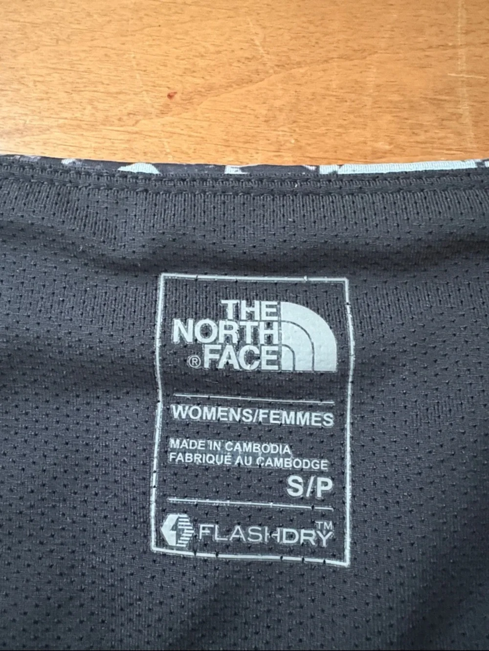The North Face Women’s Black & Gray Patterned Athletic Skort Size Small